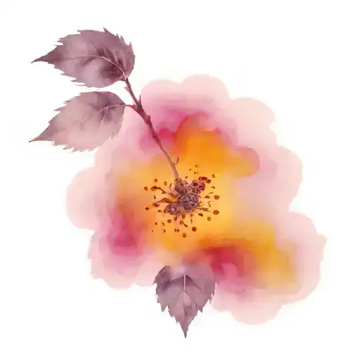 mulberries tattoo design idea