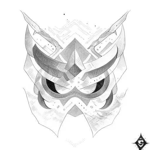 Skyrim tattoo design idea