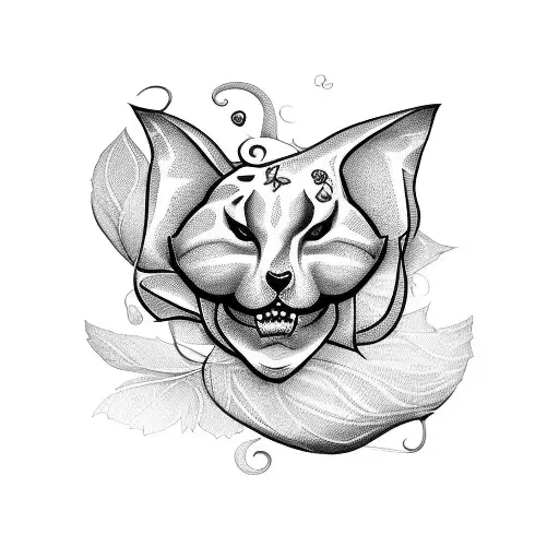 Semicolon  in rose tattoo design idea