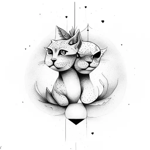 freindship love, self love, familiar love tattoo design idea