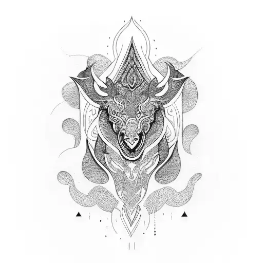 mantra tattoo design idea