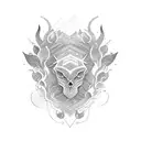 mantra tattoo design idea