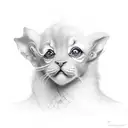 newborn tattoo design idea