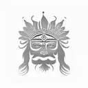 mom tattoo only text and minimal design should represent Indian and telugu culture tattoo design idea