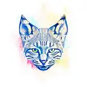bobcat tattoo design idea