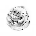 kid buu  tattoo design idea