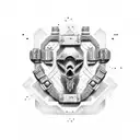 combat engineer tattoo design idea