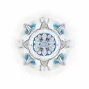 elder tree mandala  tattoo design idea