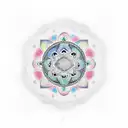 elder tree mandala  tattoo design idea