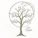 Tree of Knowledge tattoo design idea