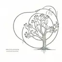 Tree of Knowledge tattoo design idea