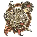 BDSM tattoo design idea