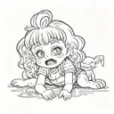 Crybaby tattoo design idea