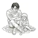 Crybaby tattoo design idea