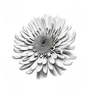 Chrysanthemum tattoo design idea