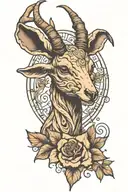 pan's Labyrinth Fawn tattoo design idea