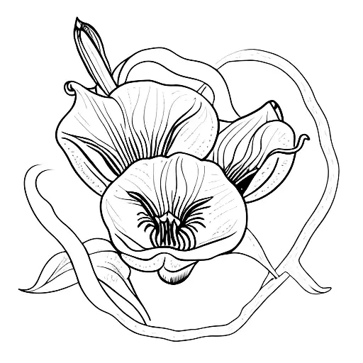  lady slippers  tattoo design idea