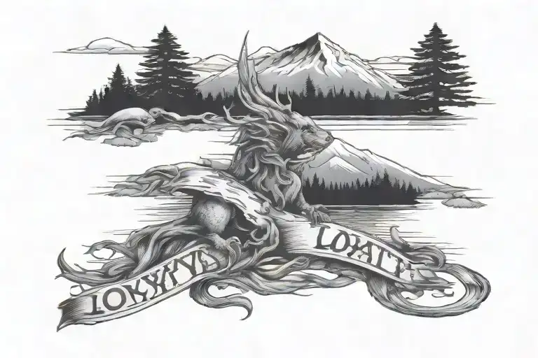 Loyalty tattoo design idea