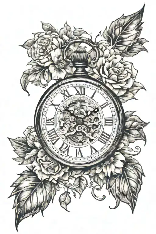 my birth time is 9:20 pm. generate birth clock tattoo ideas for me  tattoo design idea