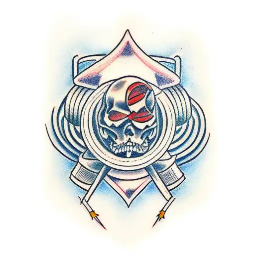 man deadlifting  tattoo design idea