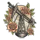 oilfield Derrick Rose tattoo design idea