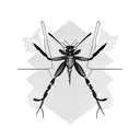 mantis tattoo design idea