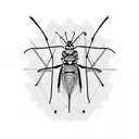 mantis tattoo design idea