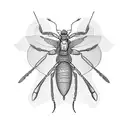 mantis tattoo design idea