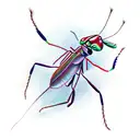 mantis tattoo design idea