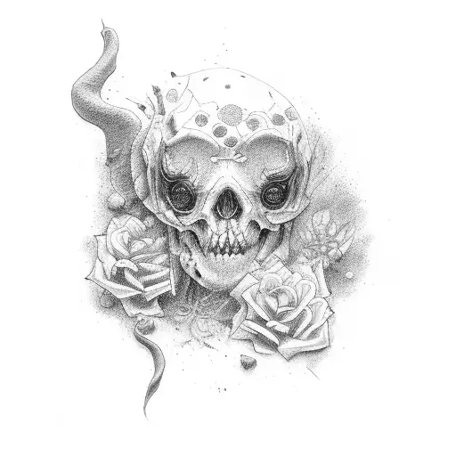 perla negra tattoo design idea