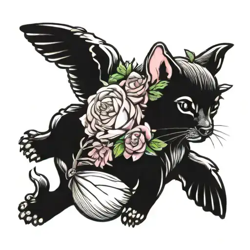 baby loss tattoo design idea