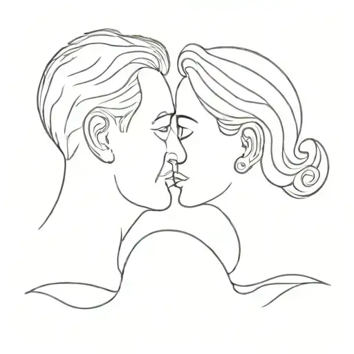 grandparents tattoo design idea