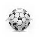 Create a tattoo of a soccer field with casino chips scattered around tattoo design idea