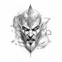 kratos tattoo design idea
