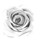 Rose Heart tattoo design idea