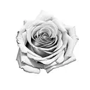 Rose Heart tattoo design idea