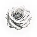 Rose Heart tattoo design idea