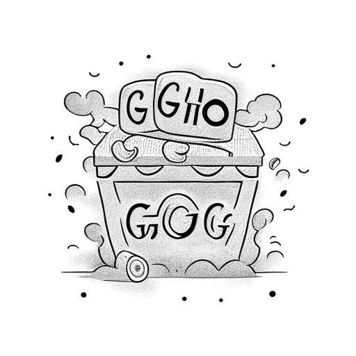 a coffin with the words 'and if you go i wanna go with you' written on it tattoo design idea