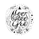  " NEVER GIVE UP"  tattoo design idea