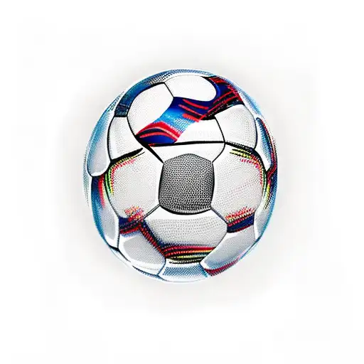 Messi with the soccer world cup tattoo design idea