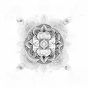 sanskrit word karma tattoo design idea