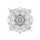 sanskrit word karma tattoo design idea