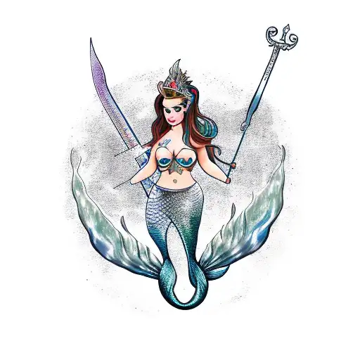 NEW! Mermaid Anchor