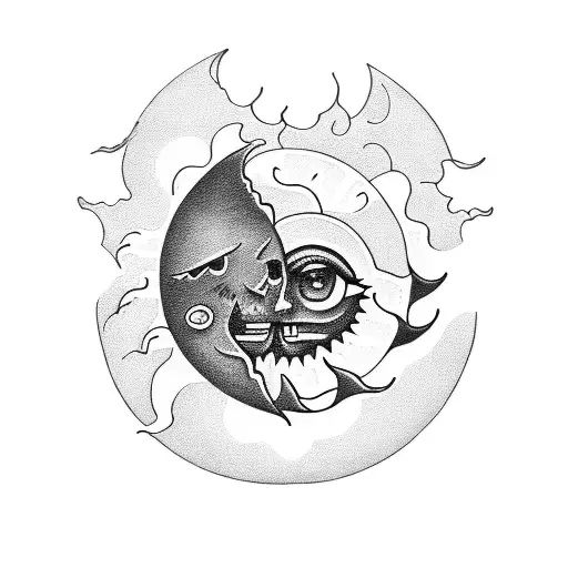 Sun's gonna rise tomorrow, somewhere on the east side of sorrow tattoo design idea