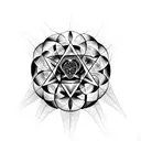 sacred geometry tattoo all left arm tattoo design idea