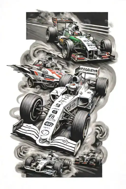 racing, cars, rally, f1  tattoo design idea
