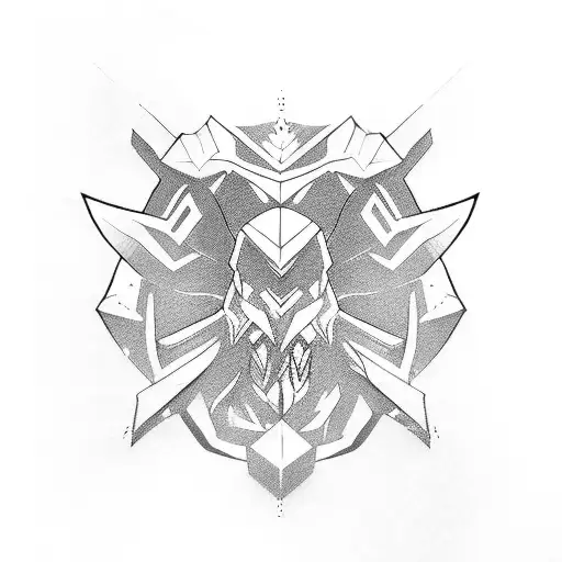 dota 2 hero tattoo design idea