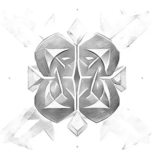 Dota 2 Runes tattoo design idea