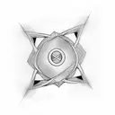 Infinity Symbol with a name joel dario xiki tattoo design idea