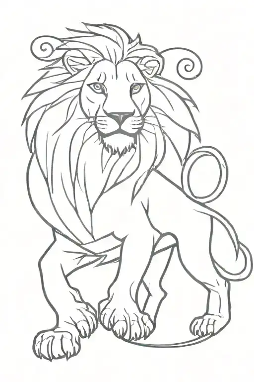 Galatasaray and the lion tattoo design idea